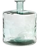IMAX 84513 Vettriano Short Recycled Glass Decorative Vase by Imax