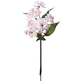 asca 造花 桜 八重桜ピック ピンク 花数:7・つぼみ:2 A-36134-003