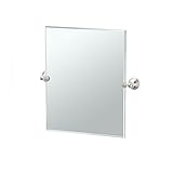Gatco 4369SM Charlotte, Small Rectangle Mirror by Gatco