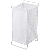 ランドリーバスケット/ランドリーバスケット タワー カラー：ホワイト 品番：2484 [24846]