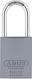 ABUS 83 AL / 40 – 300 s2 Schlage Rekeyable Padlockアルミボディwith 1.5インチシャックル、シルバーzero-bitted