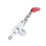 uxcell　トグルクランプ　301A　45Kg99Lbs締圧力　16.7mmプランジャーストローク　押引型タイプ　トグルクランプ　横押し型