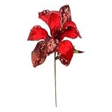 30 "レッドビーズMagnolia 11 " Flower