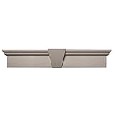 Buildersエッジ060010633008 33 5 / 8 " x 6 "フラットパネルウィンドウヘッダー008 , Clay