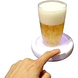 超音波式 ビアフォーマー 家庭で極上の泡を ビールサーバー 泡立て ワンタッチ簡単操作 極上の泡を楽しめる ビール