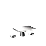 AXOR 18015001 Massaud Widespread Faucet no Pop-up [並行輸入品]