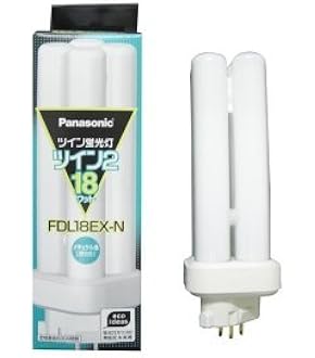Panasonic コンパクト形蛍光灯 ツイン3 24Wナチュラル色　10本入り Panasonic コンパクト形蛍光灯 ツイン3 24Wナチュラル色 10本