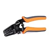 アイウィス(IWISS) 精密圧着ペンチ オープンバレル(ギボシ)端子用 (極小端子用 IWS-2820M（並行輸入品）)