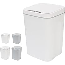 ゴミ箱 自動開閉式 蓋付き 防臭対策 スリム形状 12L 楽天市場】自動開閉 ゴミ箱 交換用ふた 12Lタイプ 専用フタ 人感