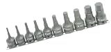 コーケン 1/2(12.7mm)SQ. インパクトヘックスビットソケットレールセット 10ヶ組 RS14012M/10-L60