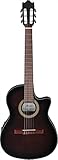 Ibanez アイバニーズ ボディ厚 約70mmの薄胴エレガットギター 【ダーク・バイオリン・サンバースト】 GA30TCE-DVS