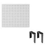 ＣＹＯＵＫＥＩＳ 有孔ボード パンチングボード スチール ペグボード デスクボード 収納ボード マグネットボード 4WAY設置 取付簡単 DIY 飾り収納