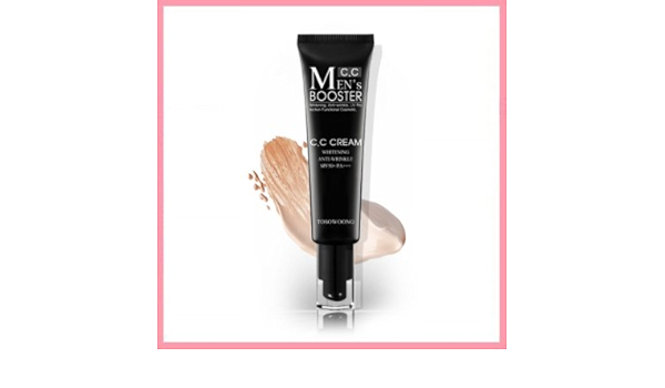 Tosowoong Men S Booster Cc Cream メンズブースターccクリーム Ttbeauty 韓国コスメ Ccクリーム 通販 Amazon