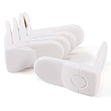 【ワンタッチでロック＆解除】 ベビー・赤ちゃんガード 引き出しロック ドアストッパー 地震対策 引き出し/冷蔵庫のドア/棚など ケガ防止・転倒防止 5PCS