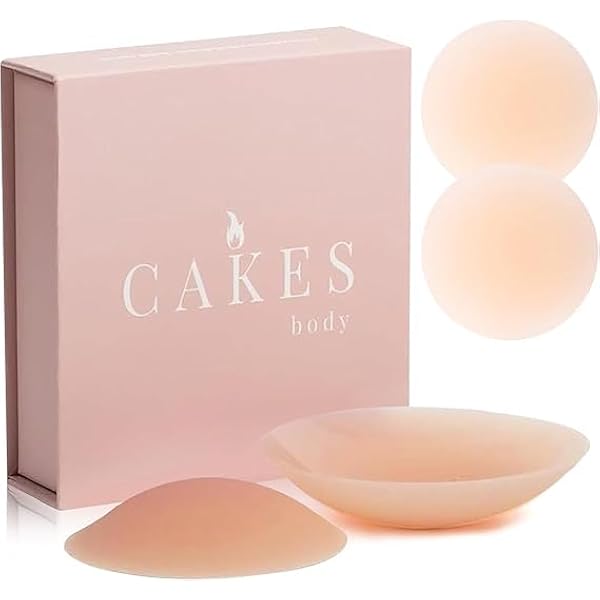 Nipple Covers For Women — Silicone Adhesive Reusable Pasties, 3.9 Inch Waterproof & Hypoallergenic Breast Petals