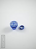 Union Blue Jack Screw Knob for Suspension or Seat Post Clamp for Brompton Folding Bike - Dino Kiddo