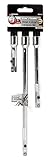 Wilmar Performance Tool W38154 3-Piece 3/8-Inch Drive Linkage Extension Set, 1-Pack [並行輸入品]