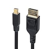 StarTech.com Mini DisplayPort - DisplayPort 1.4変換ケーブル／3m／8K60Hz 4K120Hz／ブラック／ディスプレイアダプター DP14MDPMM10F