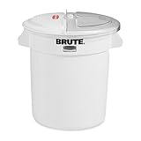 ラバーメイド ブルートコンテナ スライド式フタ、スクープセット ホワイト 9G7301-8036 【8194630】
