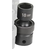 Grey Pneumatic (2018UM) 1/2' Drive x 18mm Standard Universal Socket [並行輸入品]