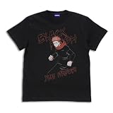 【公式】コスパ 呪術廻戦 虎杖 悠仁 「黒閃」 Tシャツ BLACK XLサイズ