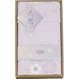 『粗供養 香典返し 法要 引き出物 お返し 初盆 などに人気の商品』　東洋紡　花暦　ジャガードタオルケット　ピンク　【掛け紙・包装可】