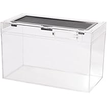 Amazon | 爬虫類ケージ 飼育容器、トカゲ ケージ、20cm/30cm/40cm/50cm