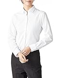 [アイシャツ] 【アイシャツ】レディース シャツ i-shirt 完全ノーアイロン 360°ストレッチ 洗える 速乾 長袖 アイシャツ ブラウス きれいめ オフィス リクルート P55122000901 ホワイト 13 号 Regular
