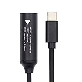xiwai USB-C Type-C - DCジャック 7.4x5.0mm 入力電源ケーブル プラグ 充電コード ノートパソコン 電話 PD9V 15V 20V用