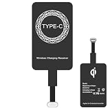 ワイヤレス充電レシーバー Type-C 磁気吸着式 高速充電対応 スリムアダプター 5W 薄型設計