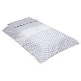 Cambrass Quilt Cover 100 x 140 cm Plus Pillow Case 40 x 60 cm Collection Ter (Grey) by Cambrass