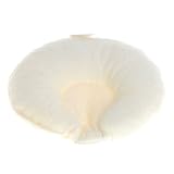 婴儿头枕ドーナツ枕 綿100% (ベビー枕/赤ちゃん枕/　ベビーピロー/絶壁防止枕) (黄)