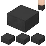 4個セット ゴム板 ゴムブロック 50×50×30mm 防振ゴム クッションゴム 高さ調整台 滑り止め 騒音 振動 防止マット 緩衝材 傷防止 防振マット ゴム足 四角 保護 家具 テーブル イス ベット 洗濯機用 振動吸収マット