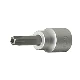 (STRAIGHT/ストレート) 3/8"(9.5mm) ヘクサロビュラビットソケット T40 (いじり止め付) 10-507
