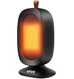 Ymafly セラミックヒーター 小型 速暖 足元ヒーター 電気ファンヒーター 800W/300W 2段階温度調節 転倒OFF