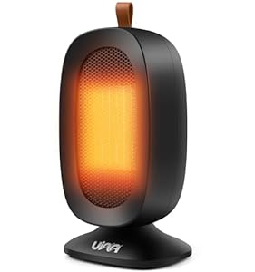 Ymafly セラミックヒーター 小型 速暖 足元ヒーター 電気ファンヒーター 800W/300W 2段階温度調節 転倒OFF