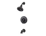 Pfister R89-8RPY R89-8RPY Portola 1-Handle Tub and Shower Combo Trim, Tuscan Bronze [並行輸入品]