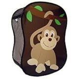 Starting Small Monkey Novelty Hamper in Brown, 18 x 11 x 24 by Starting Small [並行輸入品]