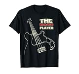 ベースプレーヤー ベースギター ミュージシャン Tシャツ