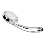 LORIA・JP シャワーヘッド LED内蔵シャワーヘッド 鮮やかな7色変化 ネジ直径20mm 電池不要 水圧で発電 簡単設置