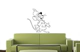 ビニールデカール壁画ステッカーダンボCartoon Kids 023