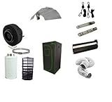 Hyindoor 1000W HPS/MHランプ 植物ライトシステム スーパーセット シンプルな翼リフレクター 温室テント付きのキット