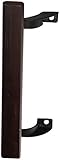 Prime-Line Products C 1190 Sliding Glass Door Pull Handle, 6-1/2 in. - 6-5/8 in. Hole Centers, Black