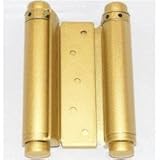 35596 Hd Spring Hinges Double Acting Brass 5" [並行輸入品]