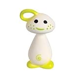 Vulli Chan Pie Gnon Natural Rubber Soft Chew Toy (Yellow) with Tooth Tissue sample by Vulli