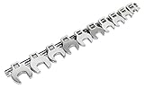 Sealey ak5989カラスの足オープンエンドスパナセット10pc 3 / 8sqドライブメトリックby Sealey