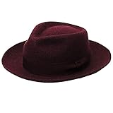 (ギャングスタービル)GANGSTERVILLE ウールフェルト ハット SHARPER GLAD HAND グラッドハンド GSV-20-AW-G01 L バーガンディ