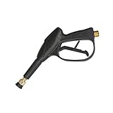 B Baosity ホースノズル　M22 スプレーガン　高圧洗浄用　洗車 ガーデン 芝生 散水ノズル　水の流れ調整可能　