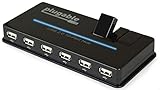Excuty USB C ハブ 7-in-2 USB Type C ハブ MacBook Pro/Air専用USB C ドッキングステーション USB 3.0ポート* 3 5Gbps高速データ転 Thunderbolt 3 100W PD急速充電 4K HDMI出力 SD/Micro SD カードスロット 超軽量 Type C ハブ MacBook Pro 2020/ 2019/ 2018/ 2017/ 2016, MacBook Air 2020/ 2019/ 2018 など対応