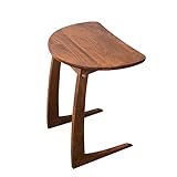 ■サイドテーブル 木製 天然木アルダー材 オイル塗装/ブラウン